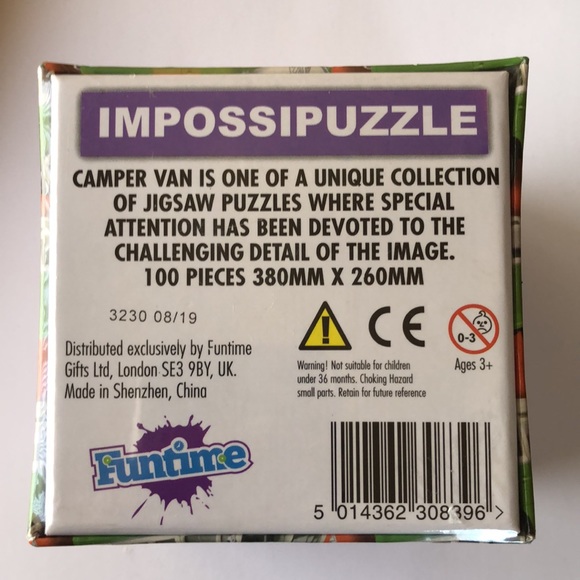 IMPOSSIPUZZLE VW CAMPER VAN PUZZLE GIFT NWT - Picture 6 of 7